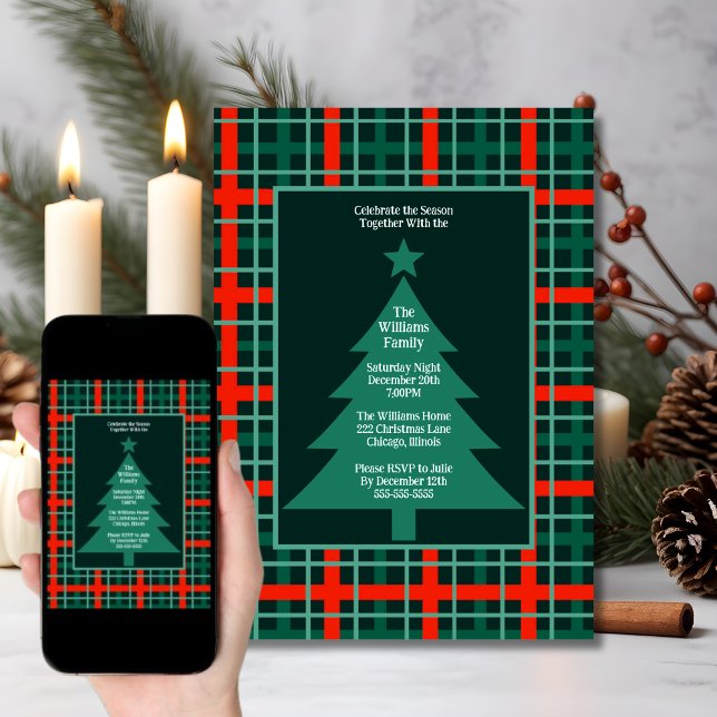 Invitación a la celebración del Fiesta de navidade (Subido por el creador)