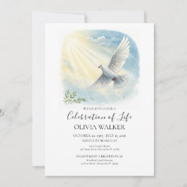 Invitación a la celebración del funeral de Sunligh