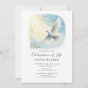 Invitación a la celebración del funeral de Sunligh