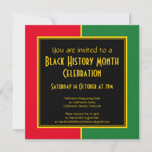 Invitación a la celebración del MES de HISTORIA NE