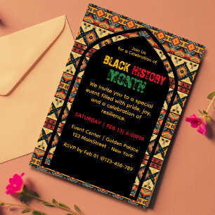 Invitación a la celebración del mes de la historia