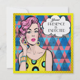 Invitación a la celebración del Pop Art