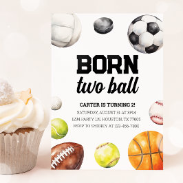 Invitación a la celebración del segundo cumpleaños