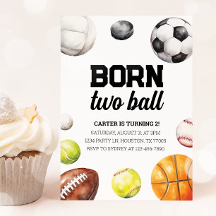 Invitación a la celebración del segundo cumpleaños