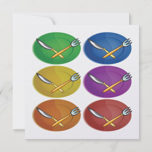 Invitación a la cena (Anverso)