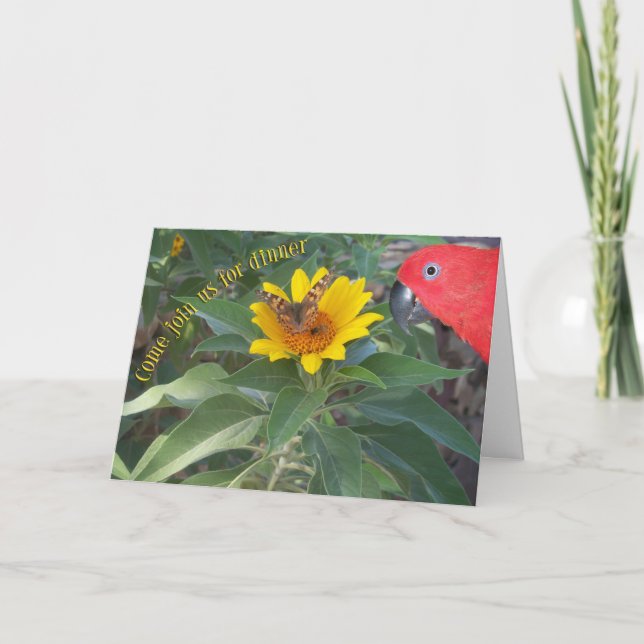 Invitación a la cena (Anverso)