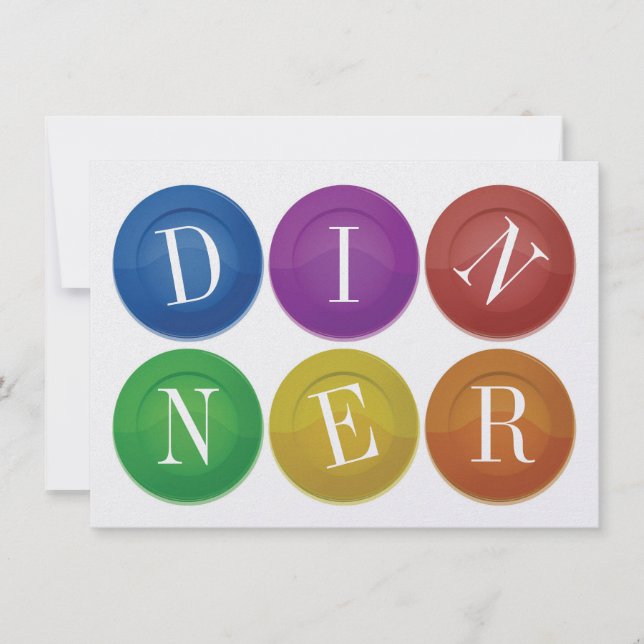 Invitación a la cena (Anverso)