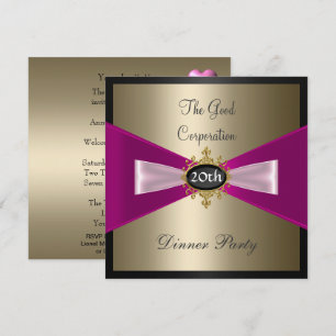 Invitación a la Cena Anual de la Corporación