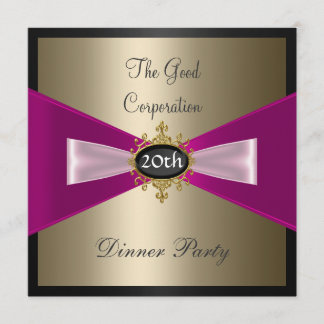 Invitación a la Cena Anual de la Corporación