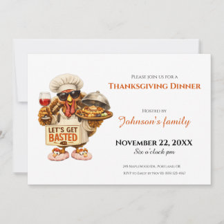 Invitación a la Cena de Acción de Gracias