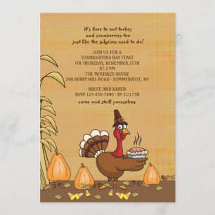 Invitación a la Cena de Acción de Gracias