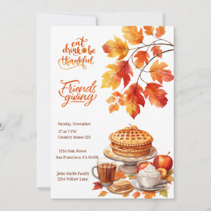 Invitación a la cena de Acción de Gracias