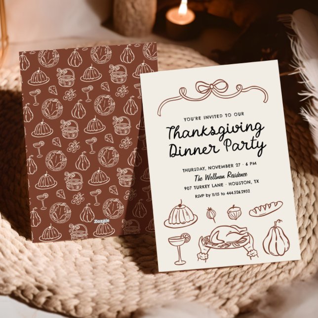 Invitación a la cena de Acción de Gracias con Whim (Subido por el creador)