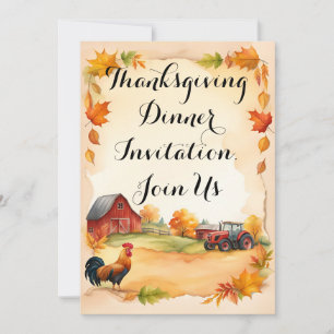 Invitación a la cena de Acción de Gracias, Únete