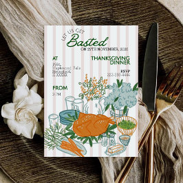 Invitación a la Cena de Acción de Gracias: Vamos a