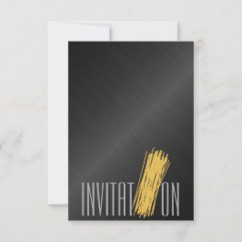 Invitación a la cena de comida italiana personaliz