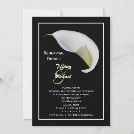 Invitación a la cena de ensayo