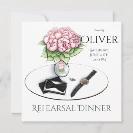 Invitación a la Cena de Ensayo - Accesorios del No