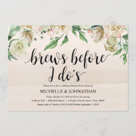 Invitación a la cena de ensayo de boda de primaver