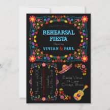Invitación a la Cena de Ensayo de la Fiesta Mexica
