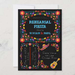 Invitación a la Cena de Ensayo de la Fiesta Mexica