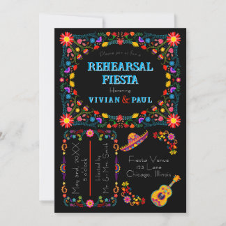 Invitación a la Cena de Ensayo de la Fiesta Mexica