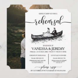 Invitación a la cena de ensayo de la pareja en can