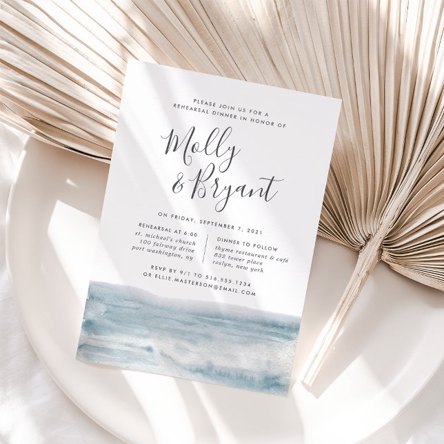 Invitación a la cena de ensayo de marea baja (Subido por el creador)