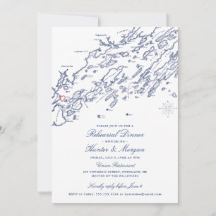 Invitación a la cena de ensayo de Portland Maine