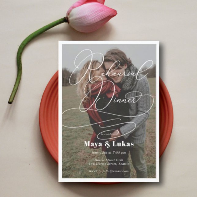 Invitación a la cena de ensayo fotográfico (Subido por el creador)