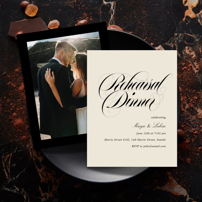 Invitación a la cena de ensayo fotográfico (Subido por el creador)