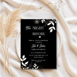Invitación a la Cena de Ensayo la Noche Anterior