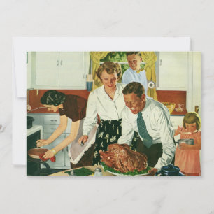 Invitación a la cena de gracias de Cocina de la Fa