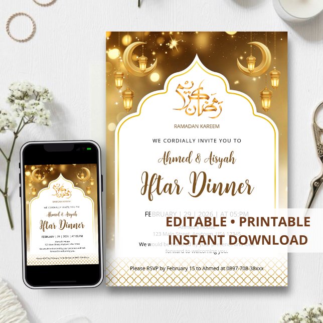 Invitación a la Cena de Iftar de Ramadan con Brill (Subido por el creador)