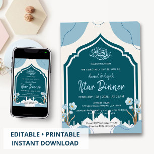 Invitación a la cena de Iftar del Ramadan en la Me