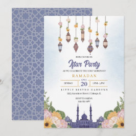 Invitación a la cena de Iftar Fiesta Ramadan de li