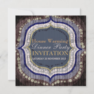 Invitación a la cena de inauguración de una nueva 