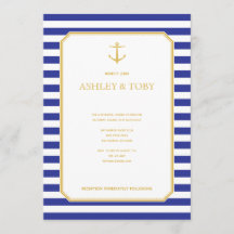 Invitación a la cena de la Armada Náutica y el ens