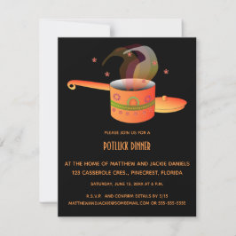 Invitación a la cena de la cacería de la olla edit