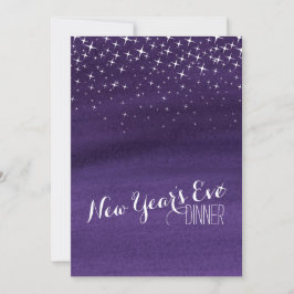Invitación a la cena de la estrella pintada de Año