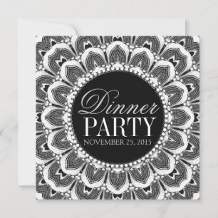 Invitación a la cena de la fiesta tribal de margar