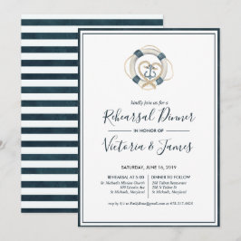 Invitación a la cena de la Marina Náutica y el ens