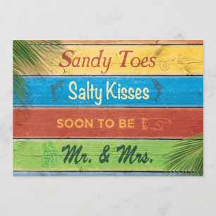 Invitación a la cena de los besos salados de sandy