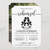 Invitación a la cena de los ensayos de bebidas y a