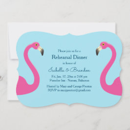 Invitación a la cena de los ensayos de Blue Flamin