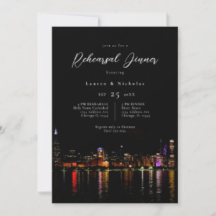 Invitación a la cena de los ensayos de Chicago Sky