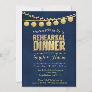 Invitación a la cena de los ensayos de oro y marin