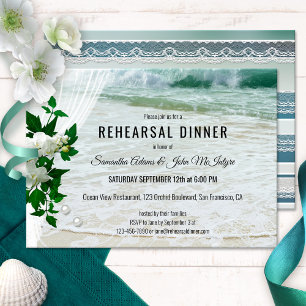 Invitación a la cena de los ensayos de Orquid Beac