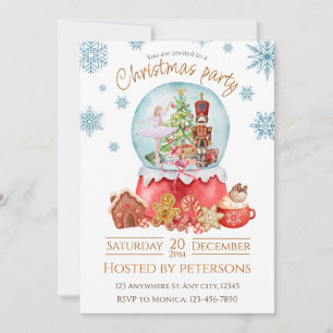 Invitación a la cena de los navidades de Holiday N