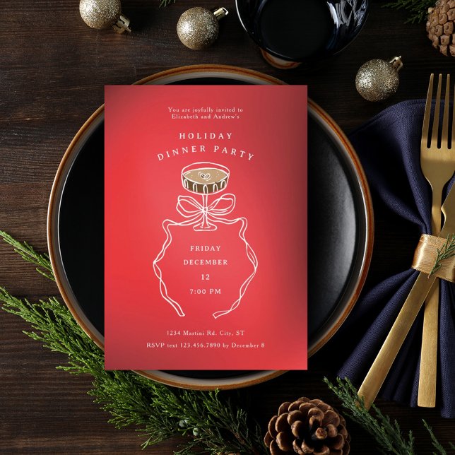Invitación a la cena de los Navidades Espresso Mar (Subido por el creador)